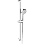 Hansa HANSABASIC Garniture de barre murale, 3 jets, chrome, 55780133, 55780133