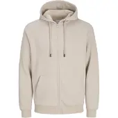 Jack & Jones Giacca di felpa 'JJEBradley' beige