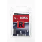 Novus morsetto per filo piatto R 50 6MM R,960pz