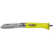 Opinel Pocket Knife No. 9 with Screwdriver Coltelli giallo