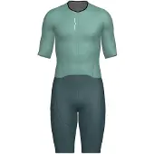 Santini Trisuit A Maniche Corte Leaf