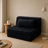 Merkloos Divano letto pieghevole con cuscini e materasso