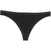 Icebreaker Women's Siren Thong Mutande merino Donna (L, nero)