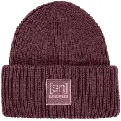 Super.natural Krissini Beanie Berretto (One Size, rosso/lilla)