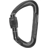 Edelrid Pure Screw III Moschettoni a ghiera grigio