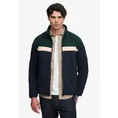 Superdry Felpa Con Zip Tricolour Fleece Through