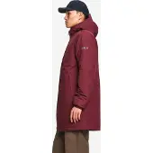 Aigle Parka di mezza stagione 'RAINPACK WARM 90' bordeaux