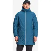 Aigle Parka di mezza stagione petrolio