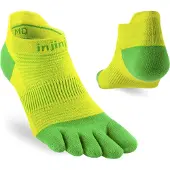 Injinji Run Lightweight No-Show Calze da running (40,5-44, verde)