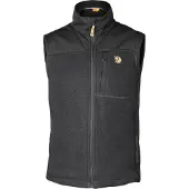 Fjällräven Buck Fleece Vest Gilet in pile Uomo (L, grigio)