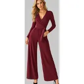 Madnezz House Tuta jumpsuit rosso vino