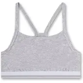 Sanetta Reggiseno grigio / bianco
