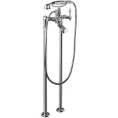 TRIZERATOP Rubinetteria per vasca da bagno da appoggio cromata
