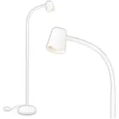 Briloner Piantana Skriva, regolabile, GU10, bianco