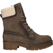 Rieker Stivaletto stringato beige / broccato