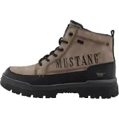 Mustang Boots stringati 'Peppin' talpa / nero