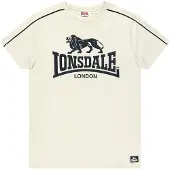 Lonsdale Maglietta 'Ruislip' beige chiaro / nero