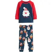 Next Pigiama navy / rosso