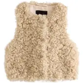 Next Gilet beige chiaro
