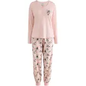 Cath Kidston Pigiama blu chiaro / pesca / rosé / nero