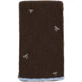 We fashion Sciarpa marrone scuro