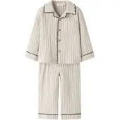 Lil´ Atelier Pigiama beige / grigio / nero