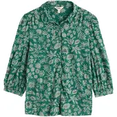Seasalt Cornwall Camicia da donna ' Embrace ' verde