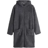 Next Accappatoio lungo grigio scuro