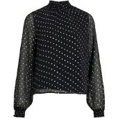 Vila Top 'FALIA ' beige / nero
