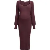 Next Abito in maglia bordeaux