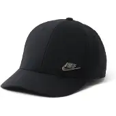 Nike Cappello da baseball 'CLUB' nero / argento