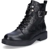GUESS Stivaletto stringato 'Fellini' nero
