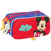 Safta Astuccio Big Triple Mickey Mouse Good Day