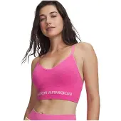 Under Armour Reggiseno sportivo 'Vanish Seamless' rosa / bianco