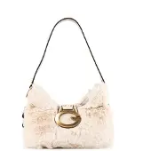 GUESS Camden Borsa a spalla 25 cm bianco