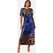 Love & roses Abito blu / oro