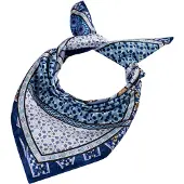 Roeckl Foulard ' Kaleidoskope Nicky ' blu / giallo