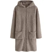 Next Accappatoio lungo beige scuro