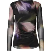 Y.A.S Top 'SHAMA' colori misti / nero
