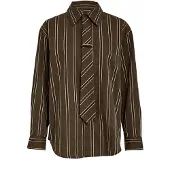 Minus Camicia da donna 'Janine' marrone