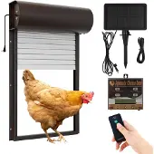 OEM Porta automatica per polli con pannello solare e timer