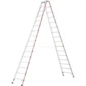 Hymer Scala a pioli con snodo in alluminio pressofuso, 2x16 gradini