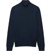 Superdry Maglione Con Mezza Zip Essential Lightweight Wool Blend