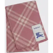 Burberry Sciarpa in pura lana con motivo check classico