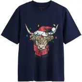 Next Maglietta blu notte / rosso / nero / bianco