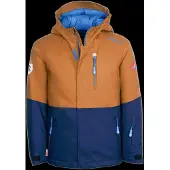 TROLLKIDS Kid's Hallingdal Jacket Giacca invernale Bambini (140, blu)