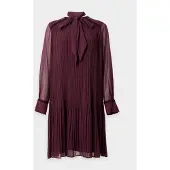 Marc Cain Abito rosso vino / nero