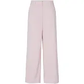 Pieces Pantaloni A Vita Alta Rosa Wide