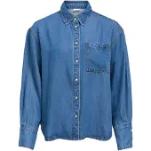 Vila Camicia Di Jeans