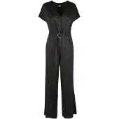 Urban Classics Tuta A Maniche Corte Satin Wide